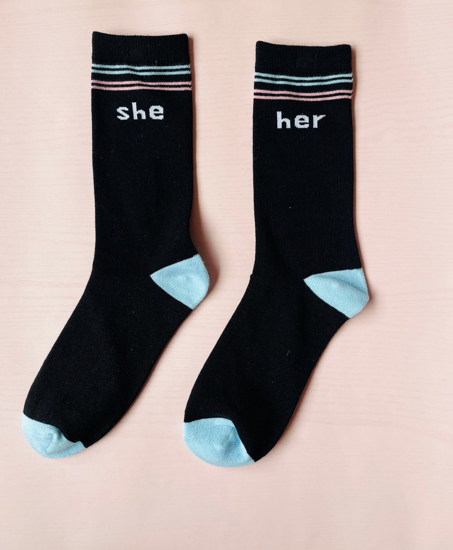 Gender affirming socks